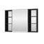 Armoire murale à miroir encastrée ou à fixation murale en surface 30 po Jasamine-1902349303-1902349302
