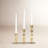 Brenner 3 Piece Aluminum Tabletop Candlestick Set-1117542996