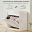 Banc de rangement pour chaussures, banc d'entrée, armoire à chaussures