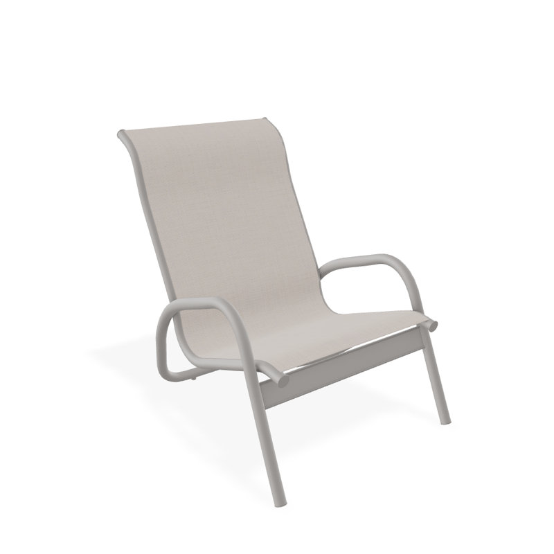 Chaise de jardin Gardenella, Naturel, Gris chaleureux