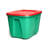 Homz Plastic Storage Tub & Tote