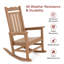 Chaise berçante d'extérieur Sebasco-1453067053