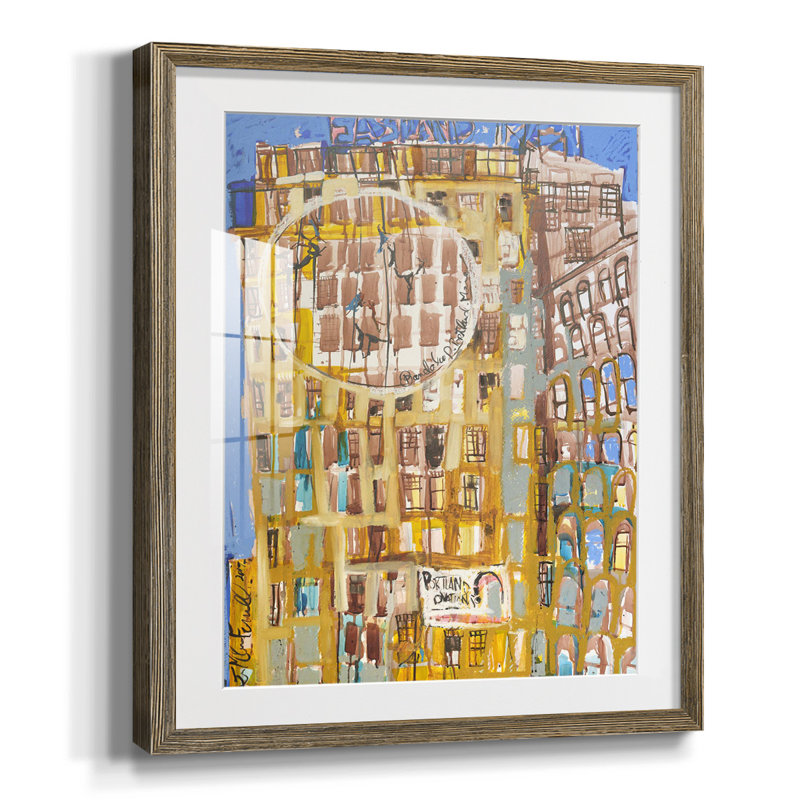 Gamer At Play I, Yes, Walnut Framed Paper