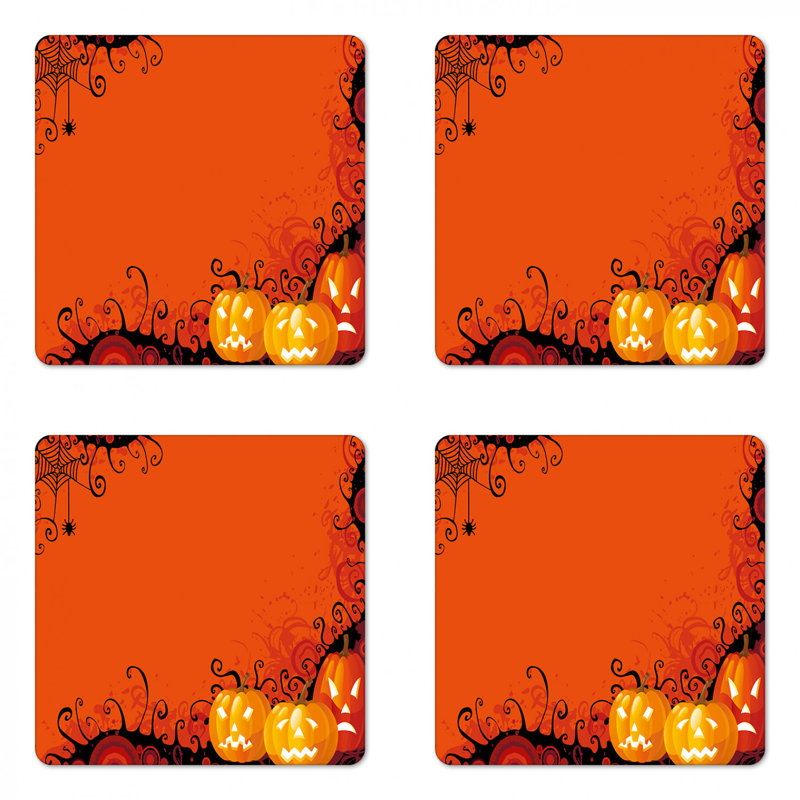 Square 4 Piece Coaster Set