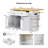 Kitchen Island with Drop Leaf-1108444918