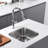 Undermount Stainless Steel Single Bowl Kitchen Sink-111566795