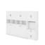 Lit escamotable simple avec placard et bureau