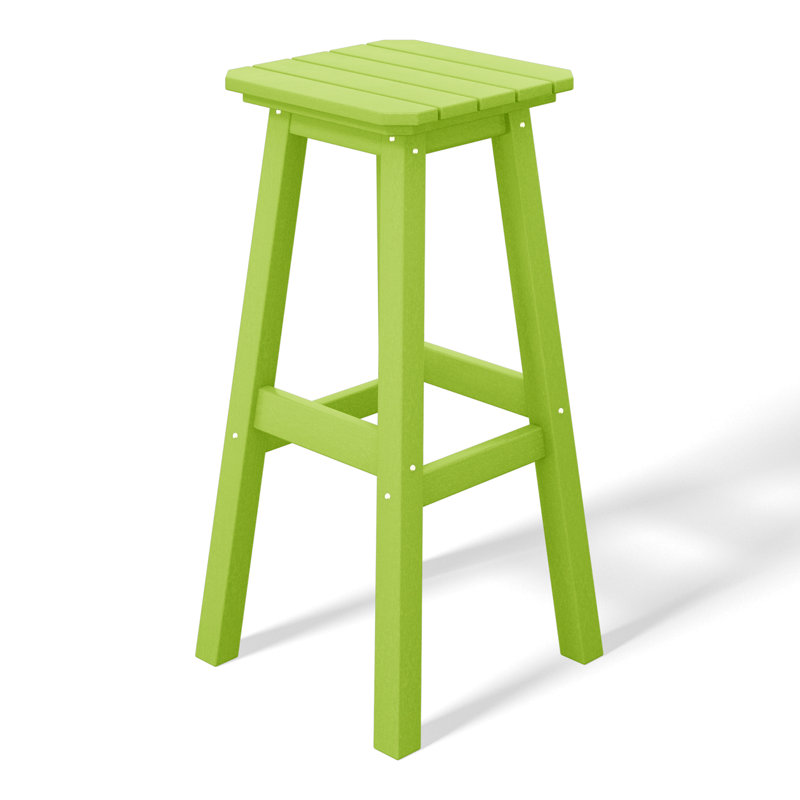 Laguna Outdoor Stool, Green
