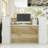 Rectangle Solid + Manufactured Wood Reception Desk