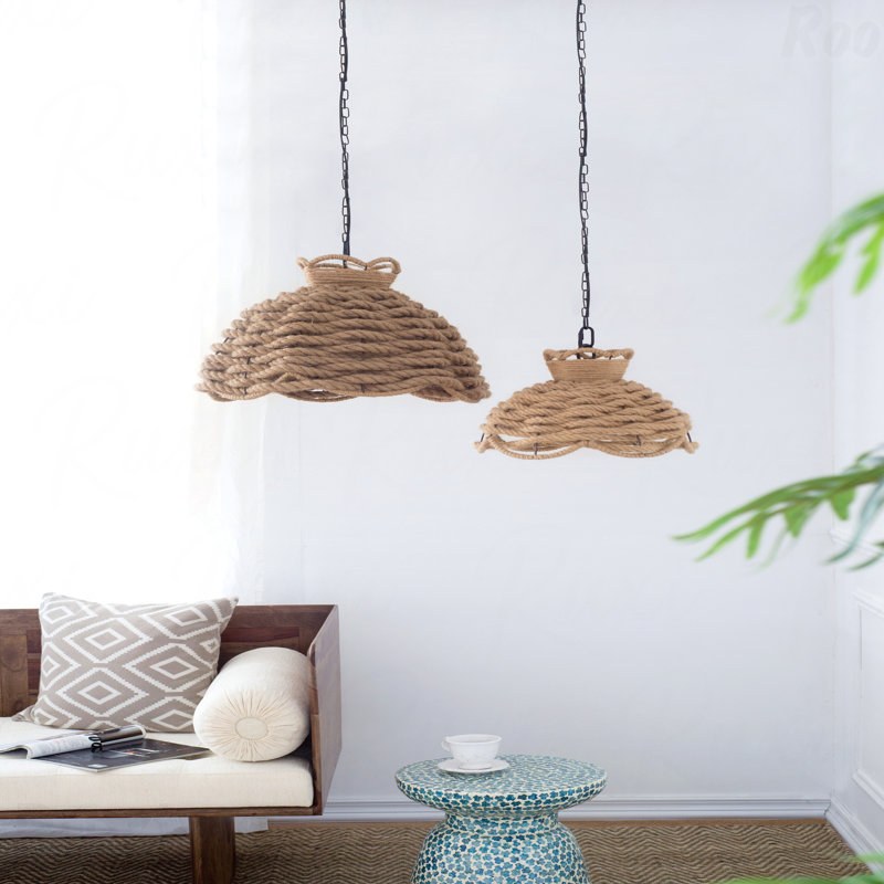 Chandelier - Rope Woven Design