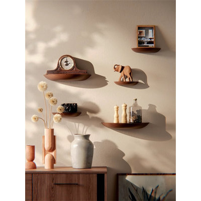 Tarcio Wood Floating Shelf