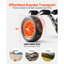 Chariot de kayak, capacité de charge de 200 lb, chariot de kayak pliable avec pneus en caoutchouc solide de 10 pouces et 1 sangle à cliquet, chariot à planche à pagaie pour transporter des kayaks, des canots, des planches à pagaie, des tapis flottants, des bateaux Jon