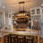 4-light Dimmable Farmhouse Kitchen Island Chandelier