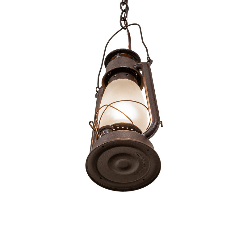 7" Wide Miners Lantern Mini Pendant
