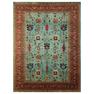 Wool Floral Area Rug