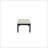 Chic Faux Marble Coffee Table Set With Black Legs For Living Room-1415831791