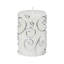 Bougie cylindrique sans parfum à volute-24101332-24101324-24101329