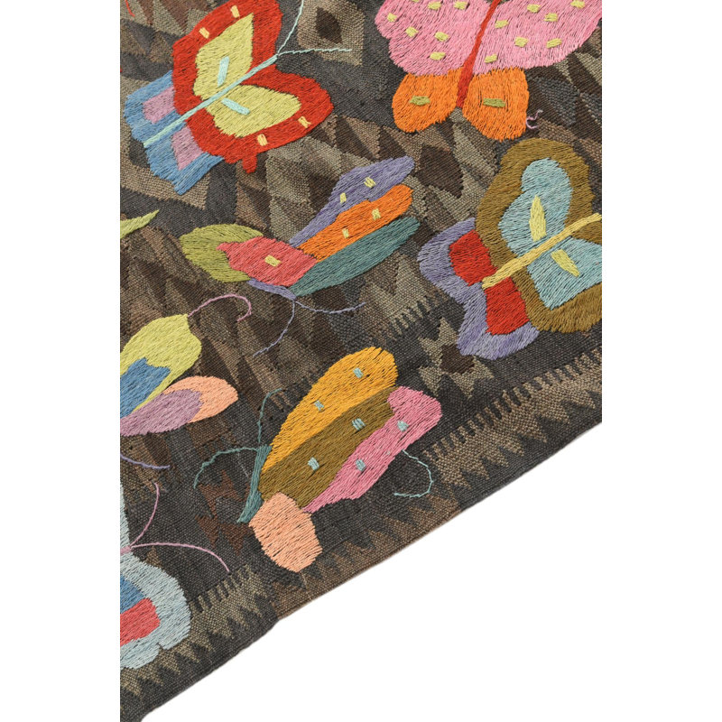 Tapis brun foncé Odell
