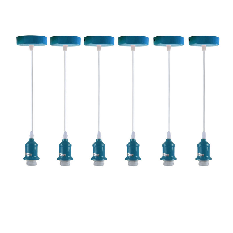 Ivelin 6 - Light Single Pendant, Cyan Blue