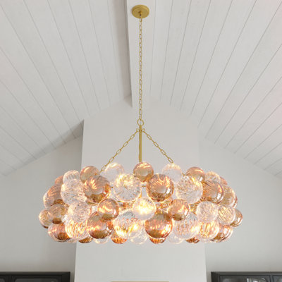 Constantine 3 - Light Dimmable Glass Globe Bubble Chandelier
