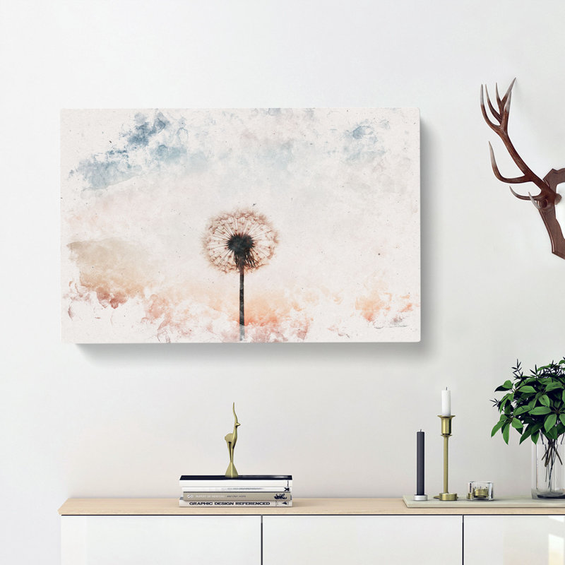 Dandelion - Wrapped Canvas, 40cm H x 60cm W x 3cm D