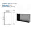 Niche de douche en acier inoxydable 25 po x 13 po, noir bronze-78571819-78571823