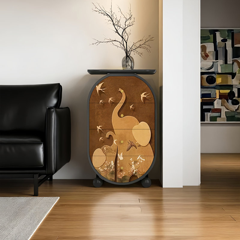 Armoire de rangement 4 tiroirs French