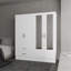 Armoire, chambre à coucher, blanc