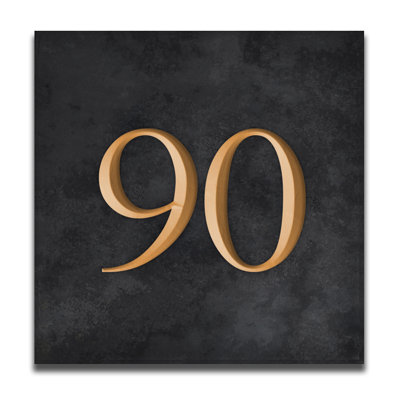 Velia 17.78cm H Stone House Number