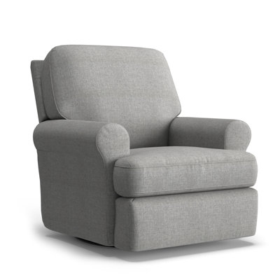 Aubry Upholstered Swivel Reclining Glider