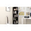 Besnike 175.3cm H x 34.5cm W Corner Shelf Unit, Minimalist Bookshelf Small Bookcase-1011807189