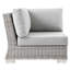 Chaise de coin d'extérieur Modway Conway-713648510