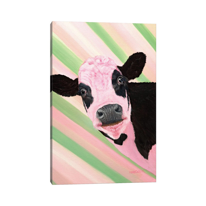 Sweetpea 1 Piece Wrapped Canvas Wall Art, 20.32 cm H x 30.48 cm W
