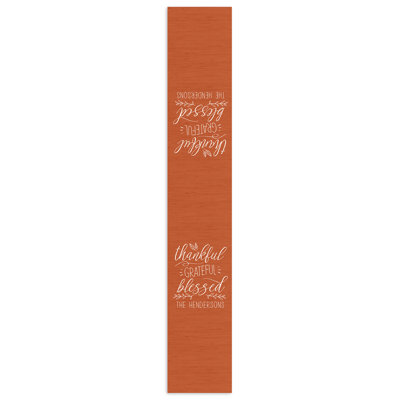 Thankful Personalized Table Runner
