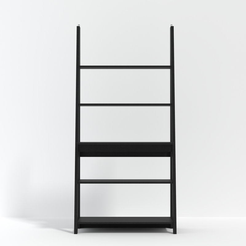 Leaning / Ladder Desk, Black
