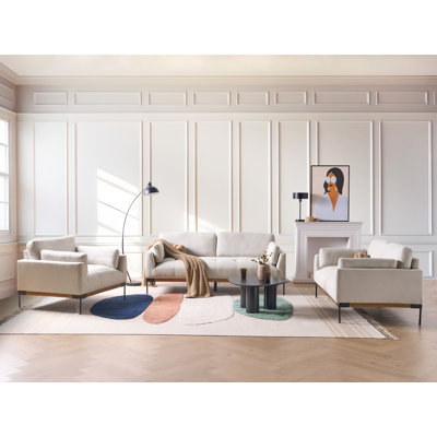 Syesha 3 - Piece Living Room Set