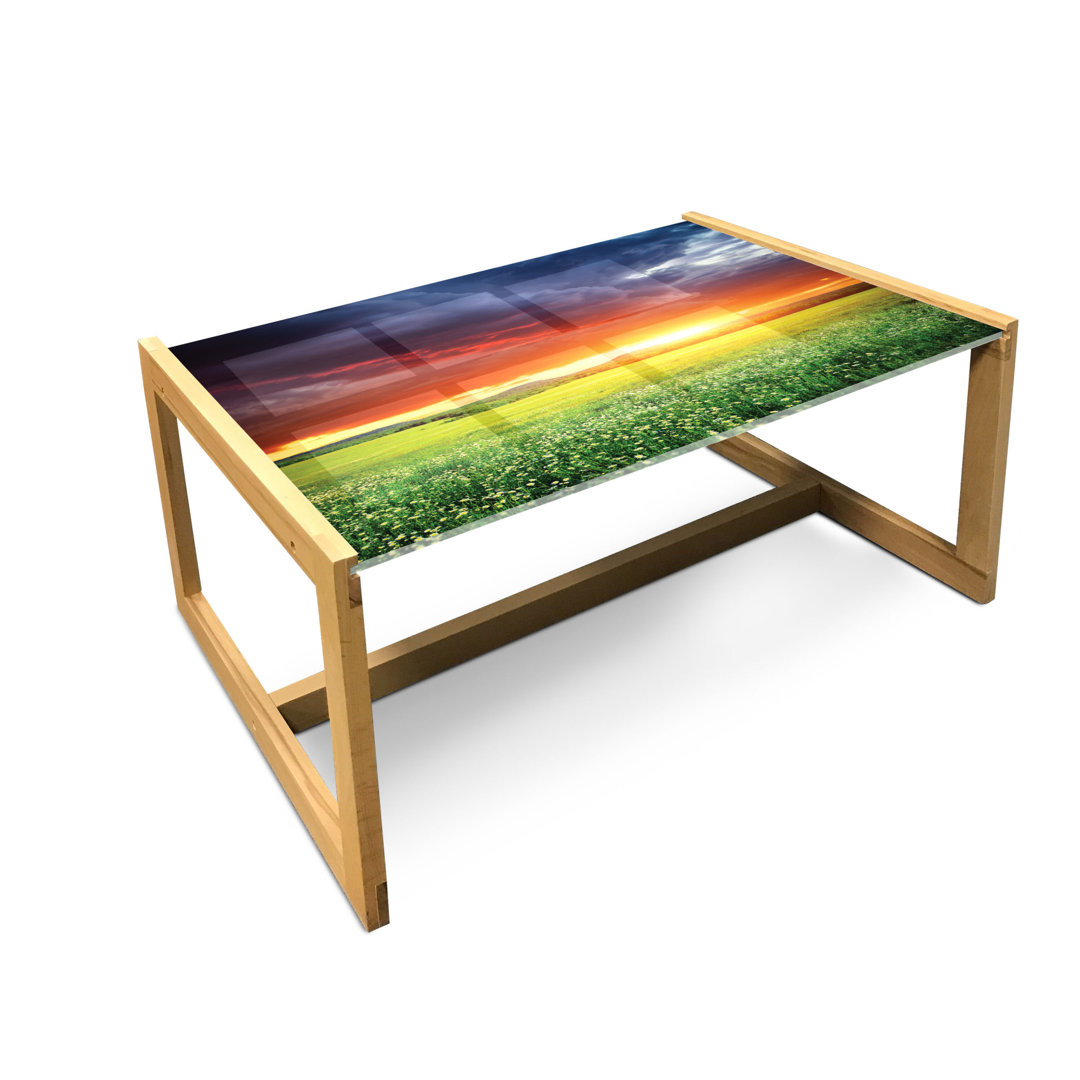 Couchtisch, Sunset Moderne Ansicht, Bunt, Mehrfarbig