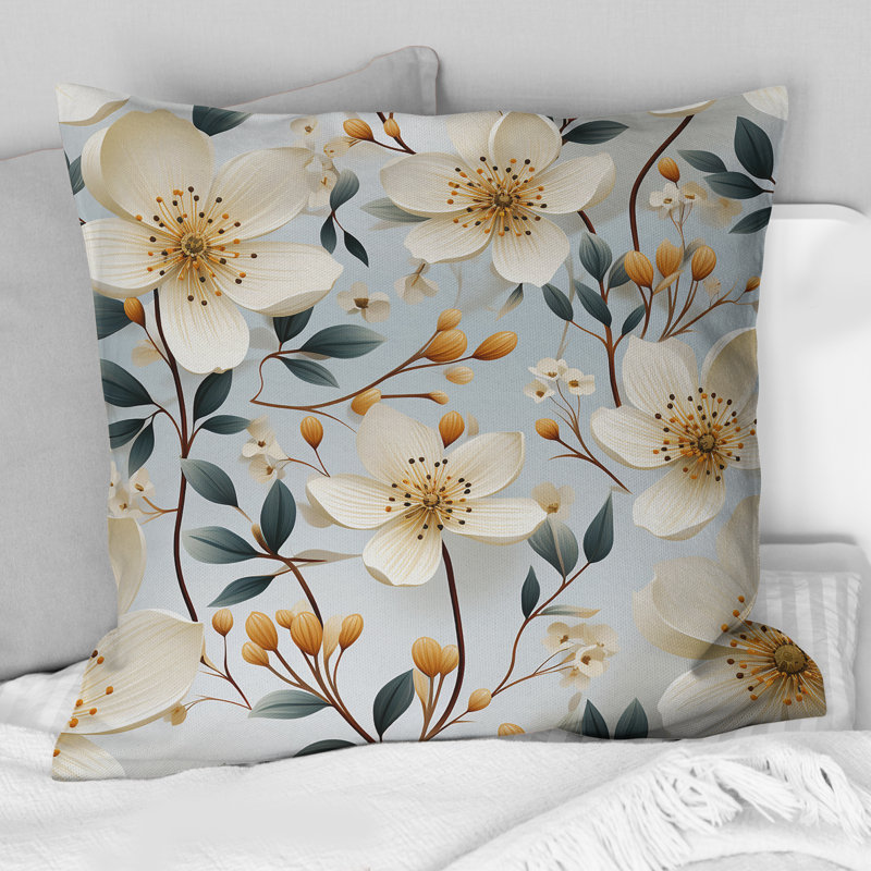 Coussin Ivory Coastal Elegance, H 18 po x l 18 po