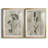 Sumi-e Silhouette I - Matted and Framed Under Acrylic Glass, Set of 2, Large Living Room Wall Art-1176189957-1176189952-1113085683