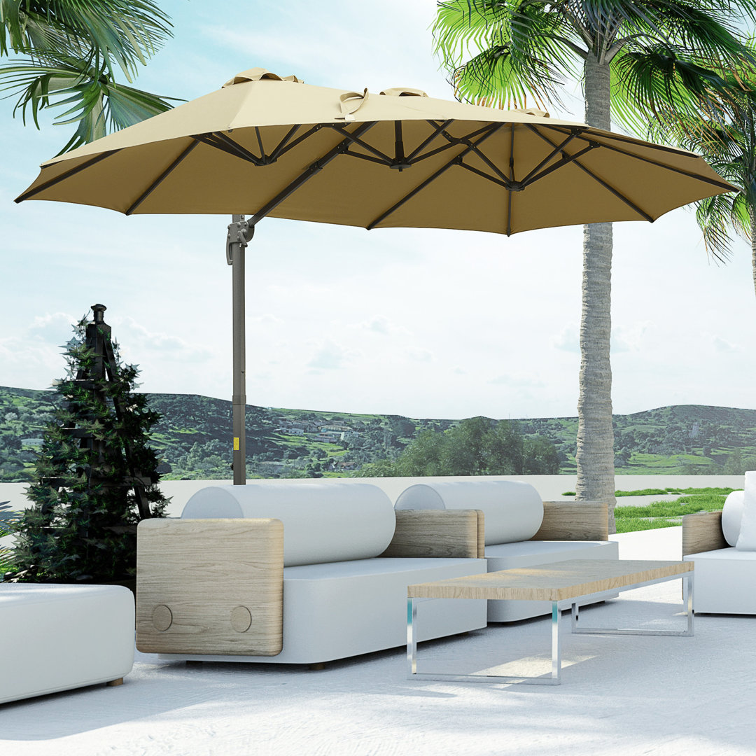 Blairstown 4.5m x 2.6m Rectangular Cantilever Parasol