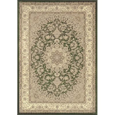 Tapis oriental vert Willett