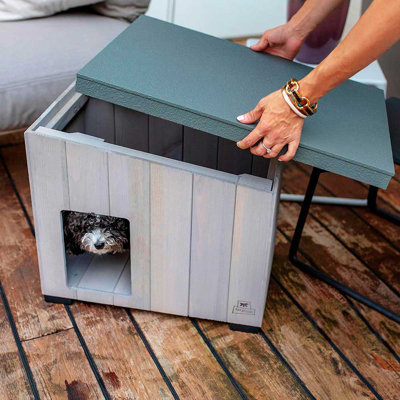 Wood Portable Dog House