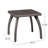 Rattan Honolulu Brown Side Table-1749777382