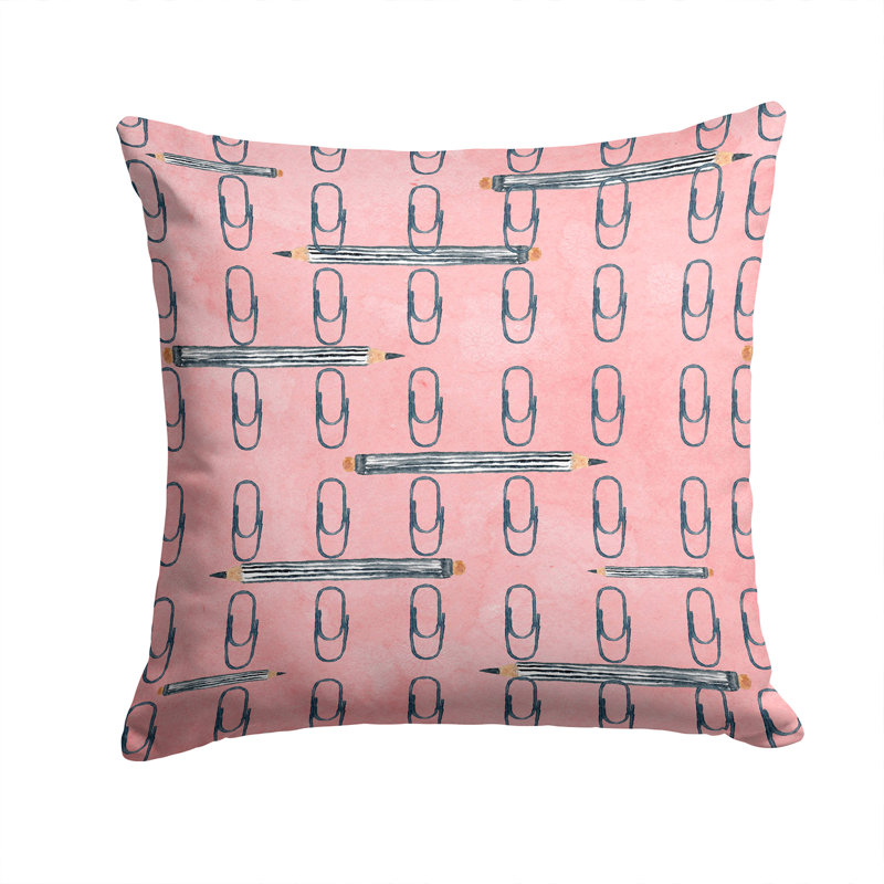  Coussin extérieur Organisé, Rose, 14 po x 14 po