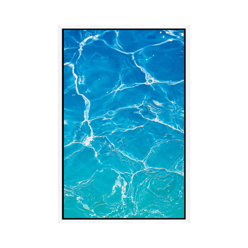 Sapphire Dream by Nathan Head - Print on Canvas, 66.04cm H x 45.72cm W x 3.81cm D, White Framed