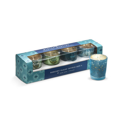 Votive Candle with Tin Holder