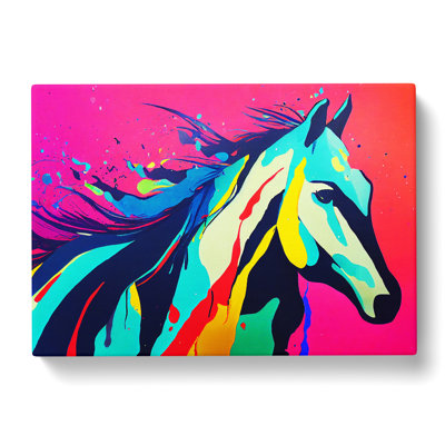 Horse Splash Vol.3 - Wrapped Canvas
