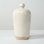 Approx. 11" High Off Whtie Ceramic Vase with Small opening
