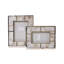 White Quartz Set Of 2 Photo Frames