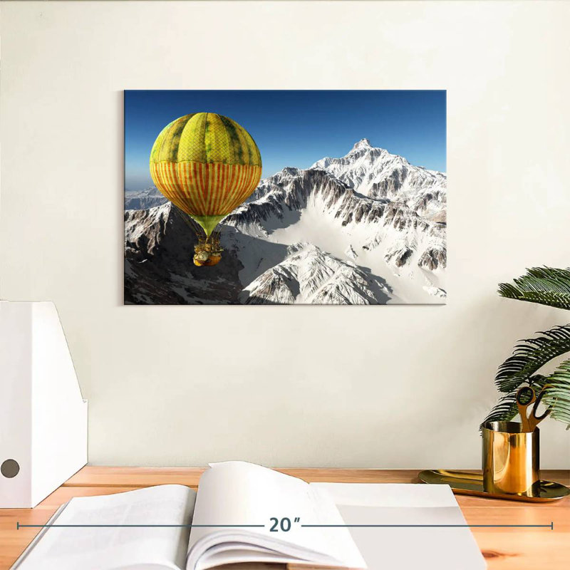 Montgolfière Mehar Winter, H 8 po x l 12 po